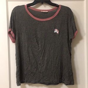 Unicorn emoji T-shirt